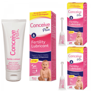 Conceive Plus 16 applicators fertility lubricant combination